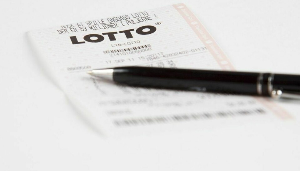 Fire personer vandt Lotto-millioner i weekenden. Genrefoto.