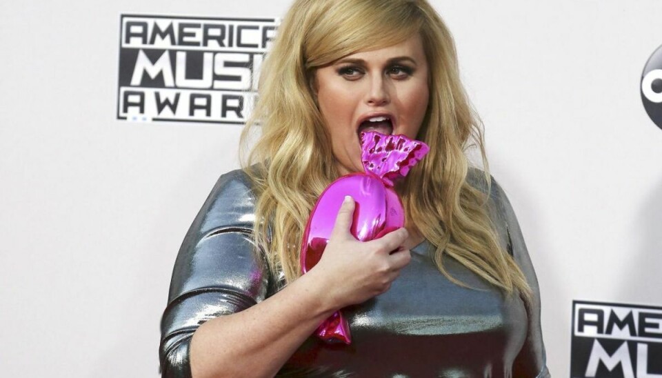 Rebel Wilson har tabt sig – rigtigt meget. Sådan så hun ud i 2015. Foto: David McNew/Scanpix. Rebel Wilson har tabt sig – rigtigt meget. Sådan så hun ud i 2015. Foto: David McNew/Scanpix.