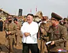 North Korea’s leader Kim Jong Un inspects a flood-hit site in Taechong-ri, Unpha County, North Hwanghae Province, North Korea in this image released September 11, 2020 by North Korea’s Korean Central News Agency. KCNA via REUTERS ATTENTION EDITORS – THIS IMAGE WAS PROVIDED BY A THIRD PARTY. REUTERS IS UNABLE TO INDEPENDENTLY VERIFY THIS IMAGE.NO THIRD PARTY SALES. SOUTH KOREA OUT.NO COMMERCIAL OR EDITORIAL SALES IN SOUTH KOREA. TPX IMAGES OF THE DAY