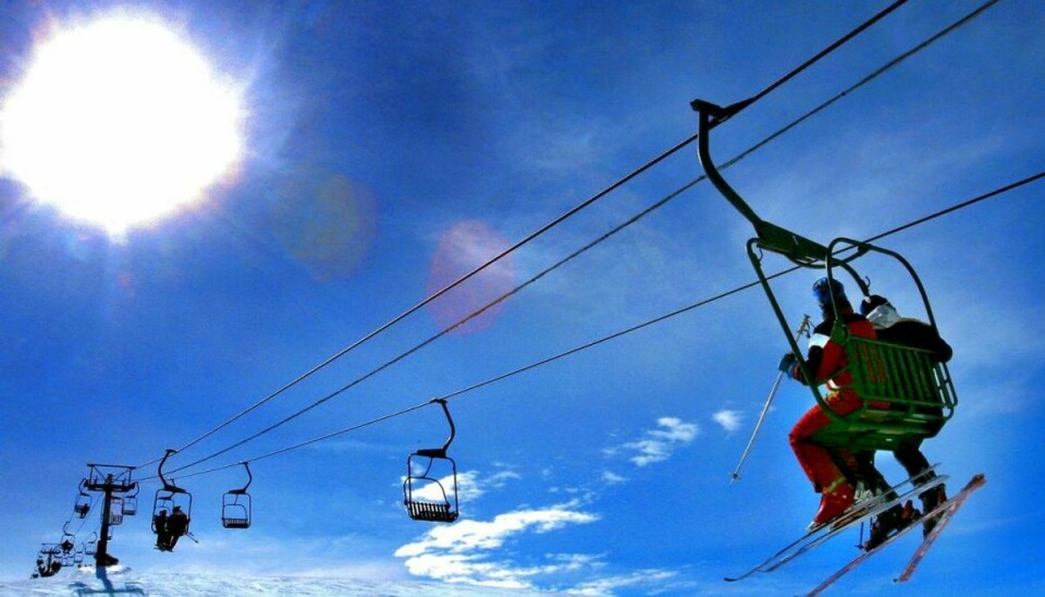 Skisportsstedet Livigno i Italien er et af de mest populære blandt danskere. Bare ikke dette par. Foto: Scanpix