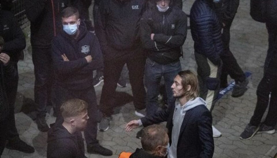 Drama efter kamp