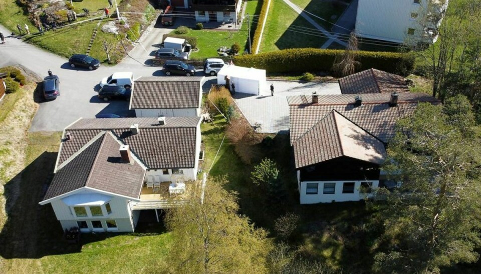 Norsk politi har oplyst, at de mener, Anne-Elisabeth Hagen er blevet dræbt i hjemmet i Lørenskrog. Foto: NTB Scanpix/Tore Meek via REUTERS