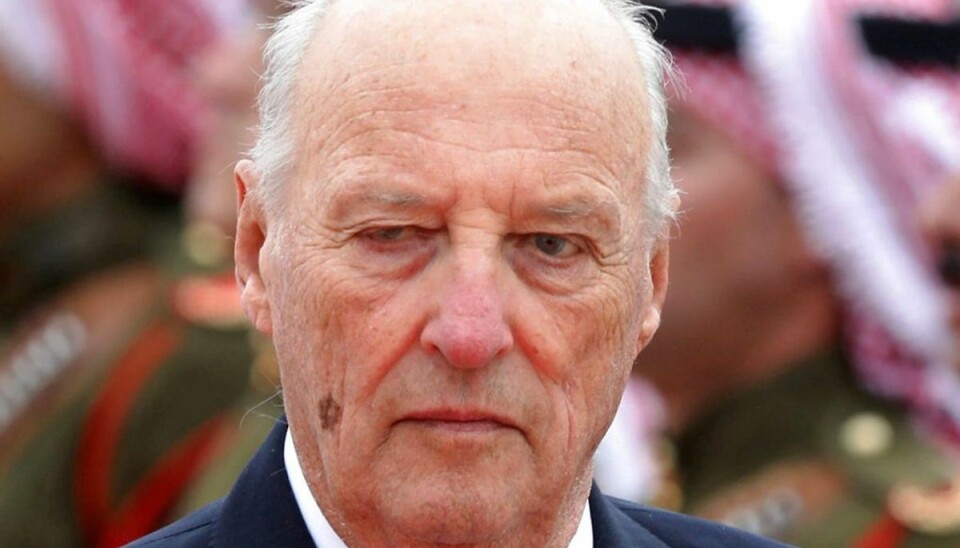 Kong Harald har fredag morgen fået en ny hjerteklap. Foto: Muhammad Hamed/Scanpix. Kong Harald har fredag morgen fået en ny hjerteklap. Foto: Muhammad Hamed/Scanpix.