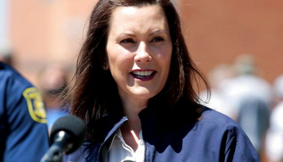 Ifølge FBI planlagde gruppen at anholde Michigans guvernør, Gretchen Whitmer. Foto: Scanpix/Rebecca Cook Ifølge FBI planlagde gruppen at anholde Michigans guvernør, Gretchen Whitmer. Foto: Scanpix/Rebecca Cook