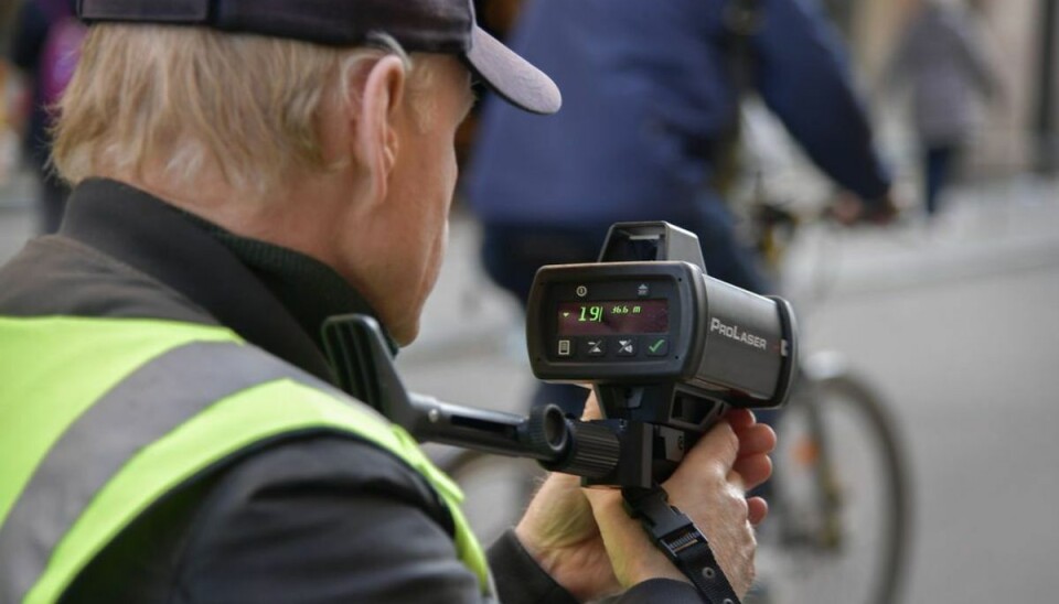 Her får cyklister fartbøder