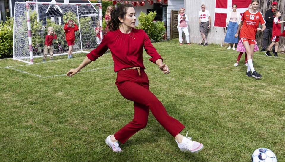 Når der går sport i kongehuset