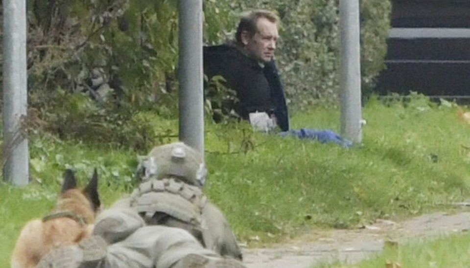 Peter Madsen forsøger at flygte