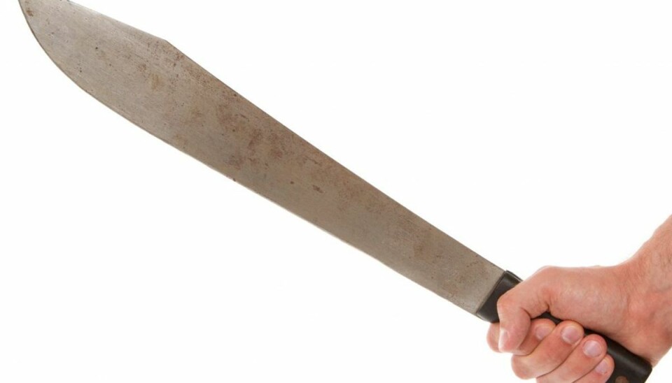 Falder over 14 kilo narko – og en machete Politiet fandt – nærmest ved en tilfældighed – 14 kilo narko. Og en machete. Foto: Micha Klootwijk/Panthermedia/Ritzau Scanpix.