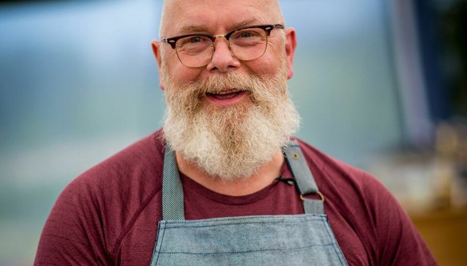 Det blev Lars Bjødstrup, der forlod Den store bagedyst i fjerde afsnit. KLIK VIDERE OG SE FLERE BILLEDER. Foto: DR Det blev Lars Bjødstrup, der forlod Den store bagedyst i fjerde afsnit. KLIK VIDERE OG SE FLERE BILLEDER. Foto: DR