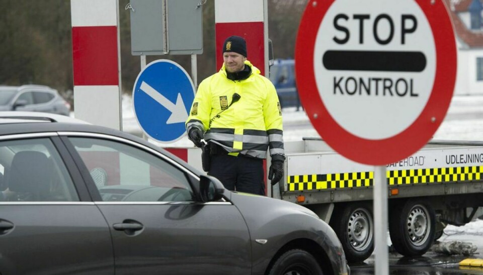 Politiet beklager brøleren. (Foto: Claus Fisker/Scanpix)