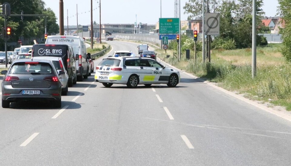 Politiet raser mod bilister ved døds-ulykke