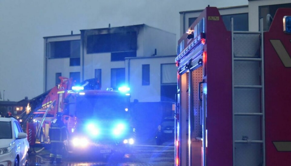 Det er endnu uvist, hvordan branden er opstået. KLIK FOR FLERE BILLEDER. Foto: Presse-fotos.dk