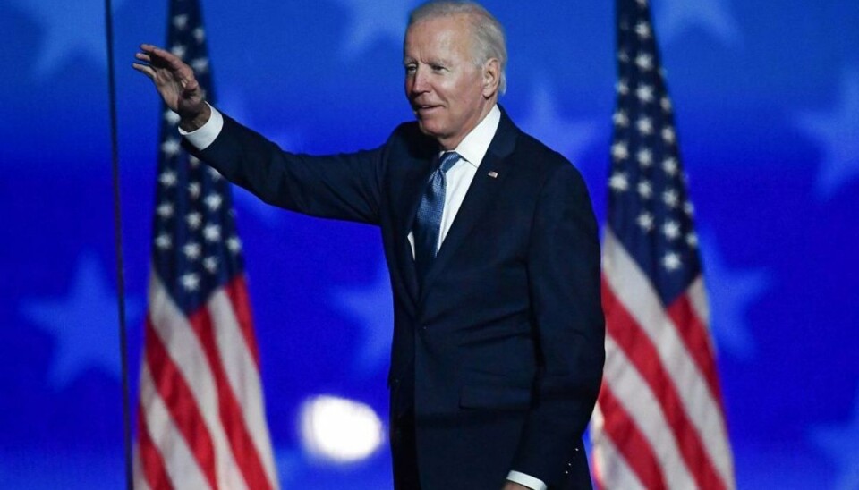 Stor sejr til Biden Godt nyt for Biden. Foto: Scanpix