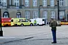 Det afspærrede område på Amalienborg er åbnet igen. Foto: presse-fotos.dk