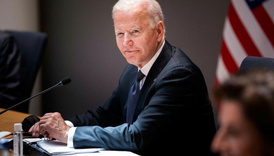 Joe Biden har imponeret danske Margrethe Vestager ved topmødet mellem EU og USA i Bruxelles. Foto: Brendan Smialowski / AFP