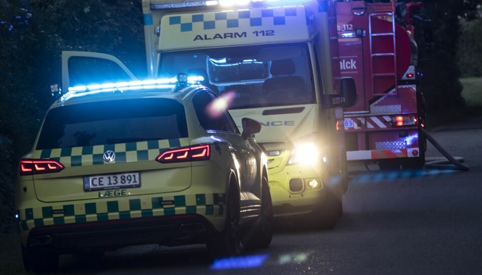 Død i voldsom trafikulykke