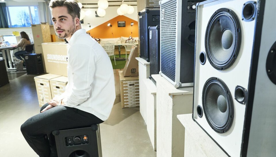 Jesper Theil Thomsen er direktør og en af idémændene til Soundboks. (Arkivfoto) Jesper Theil Thomsen er direktør og en af idémændene til Soundboks. (Arkivfoto)