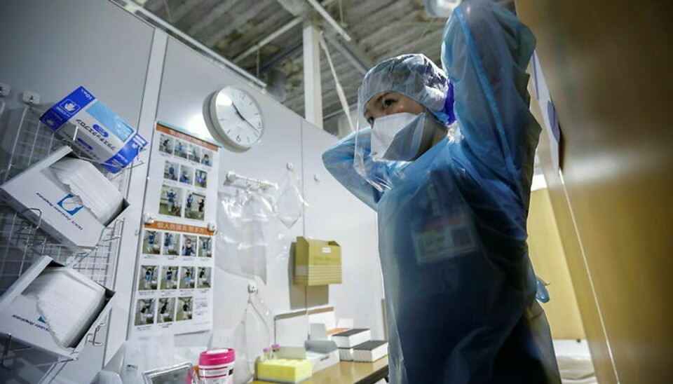 I Japan advarer formanden for lægeforeningen om, at en tredje corona-bølge er i gang. Arkivfoto: Scanpix.