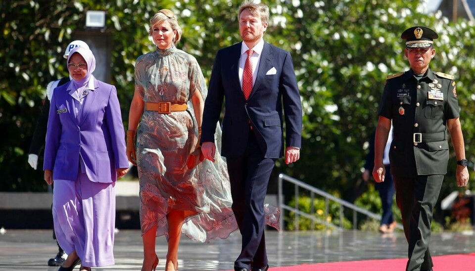 Kong Willem-Alexander og dronning Maxima på det seneste statsbesøg. Billedet er taget i Jakarta i Indonesien den 10. marts 2020. Foto: REUTERS/Ajeng Dinar Ulfiana