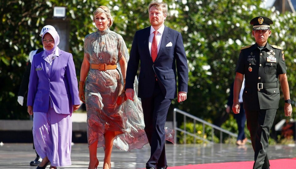 Kong Willem-Alexander og dronning Maxima på det seneste statsbesøg. Billedet er taget i Jakarta i Indonesien den 10. marts 2020. Foto: REUTERS/Ajeng Dinar Ulfiana Kong Willem-Alexander og dronning Maxima på det seneste statsbesøg. Billedet er taget i Jakarta i Indonesien den 10. marts 2020. Foto: REUTERS/Ajeng Dinar Ulfiana