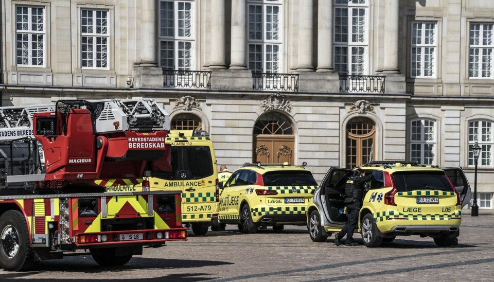 En 57-årig kvinde er anholdt for trusler mod Kongehuset.Foto: Emil Helms