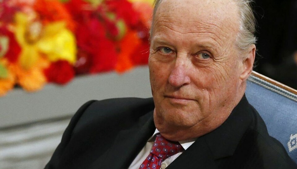 Nordmænd i tusindvis venter på kong Harald