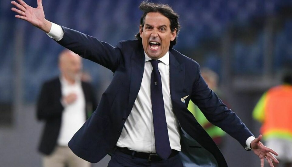 Simone Inzaghi kommer fra en cheftrænerstilling i Lazio.Foto: Reuters