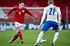 Andreas Christensen er tilbage i Danmarks startopstilling efter at have siddet over i testkampen mod Tyskland i onsdags. Foto: Liselotte Sabroe/Scanpix