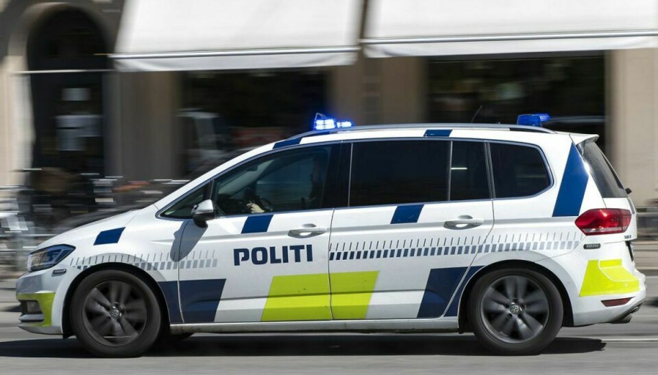 Politiet fangede et par stykker i torsdagens jagt. Foto: Christian Lindgren/Ritzau Scanpix
