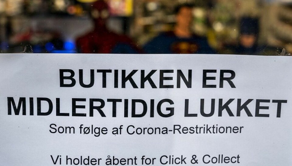Virusset lukker endnu to steder ned Endnu engang må sogne lukke ned grundet for høje smittetal. Foto: Henning Bagger/Ritzau Scanpix