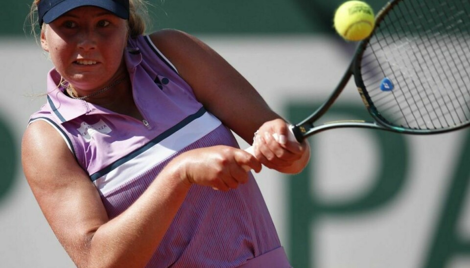 Clara Tauson spillede sig forholdsvis sikkert videre til anden runde ved French Open. – Foto: Gonzalo Fuentes/Reuters