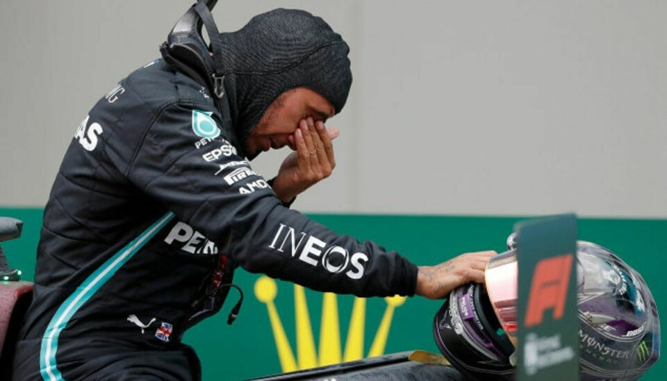 Lewis Hamilton genvandt VM-titlen i Istanbul. Foto: Murad Sezer/AFP