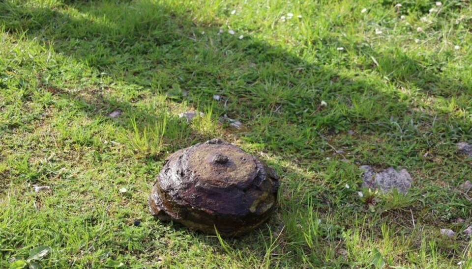 Minerydning tog komisk drejning