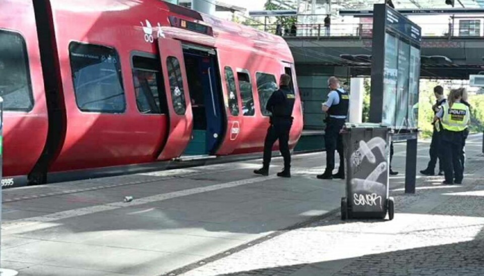 Alvorligt tilskadekommen efter togulykke Ulykken skete søndag eftermiddag. Foto: Local Eyes.