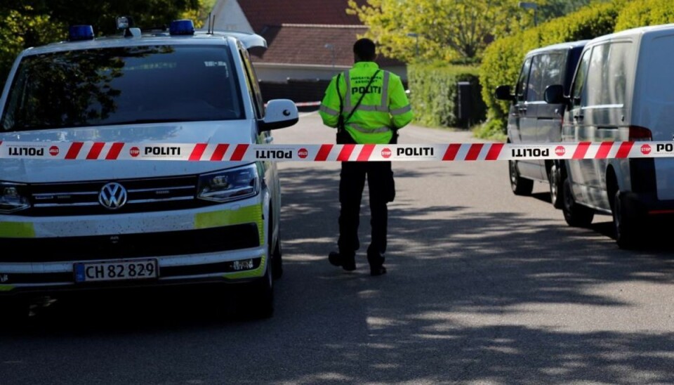 Politiet undersøger et overfald i Dalby. Foto: Presse-fotos.dk Politiet undersøger et overfald i Dalby. Foto: Presse-fotos.dk