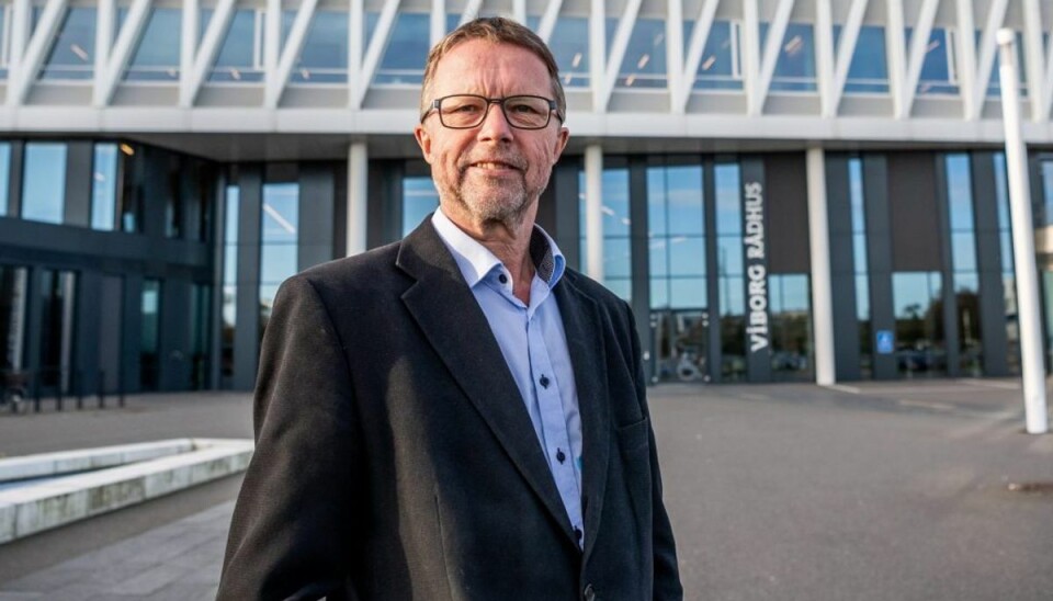 Niels Dueholm fra Socialdemokratiet i Viborg er centrum i en uheldig sag om en mail med et link til en pornoside. – Foto: Morten Lee Pedersen, Viborg Stifts Folkeblad/