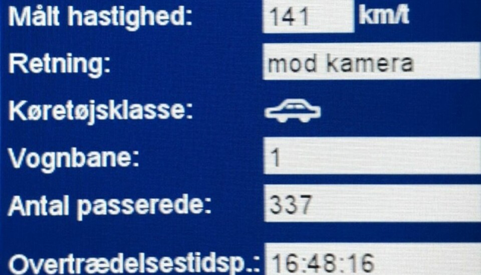 Fredagens højdespringer. Foto: Syd- og Sønderjyllands Politi. Fredagens højdespringer. Foto: Syd- og Sønderjyllands Politi.