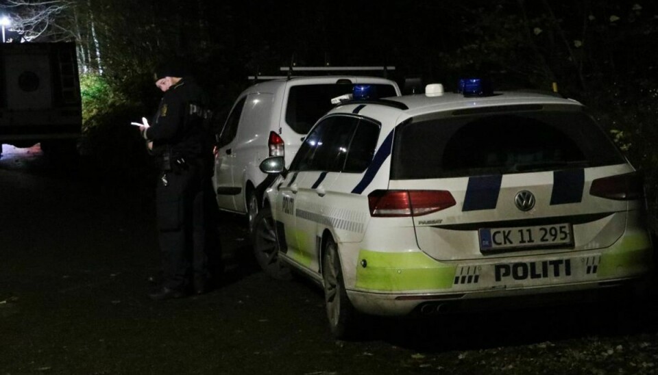 Politiet blev kaldt ud. Foto: Øxenholt Foto.