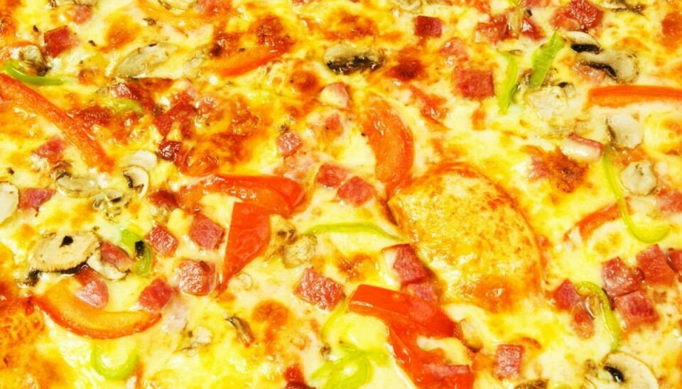 Én pizza kan indeholde så meget salt, at du skal holde dig helt fra salt den dag, du spiser pizza. Hvis du vil overholde de gældende retningslinjer. Genrefoto.