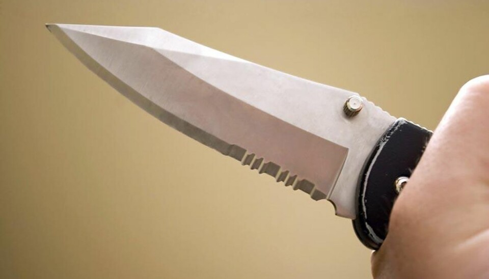 21-årig udsat for knivrøveri i eget hjem En ung mand var i weekenden udsat for knivrøveri i sit eget hjem. Foto: Colourbox