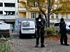 Tysk politi har de seneste dage foretaget ransagninger på 18 adresser i Berlin og fortsætter. KLIK VIDERE OG SE FLERE BILLEDER. Foto: Odd ANDERSEN / AFP