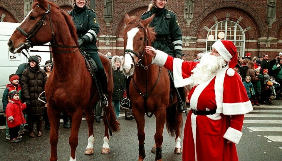 Igen i år kan du deltage i politiets julekonkurrence. Foto: Bjarke ørsted/Ritzau Scanpix