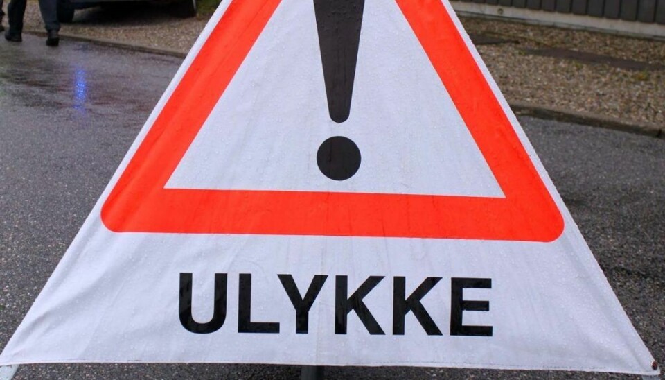 Uheld giver en hel times ekstra rejsetid