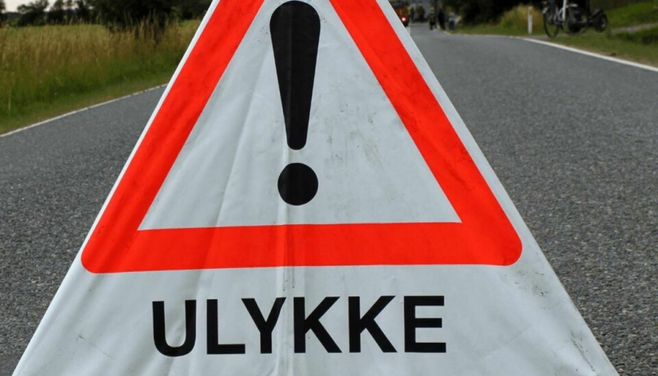 Efter et uheld lige før afkørslen til Solrød Syd skaber forsinkelser i trafikken på Køge Bugt Motorvejen. Det er op til en times forsinkelse. Foto: Elo Christoffersen/ Arkiv