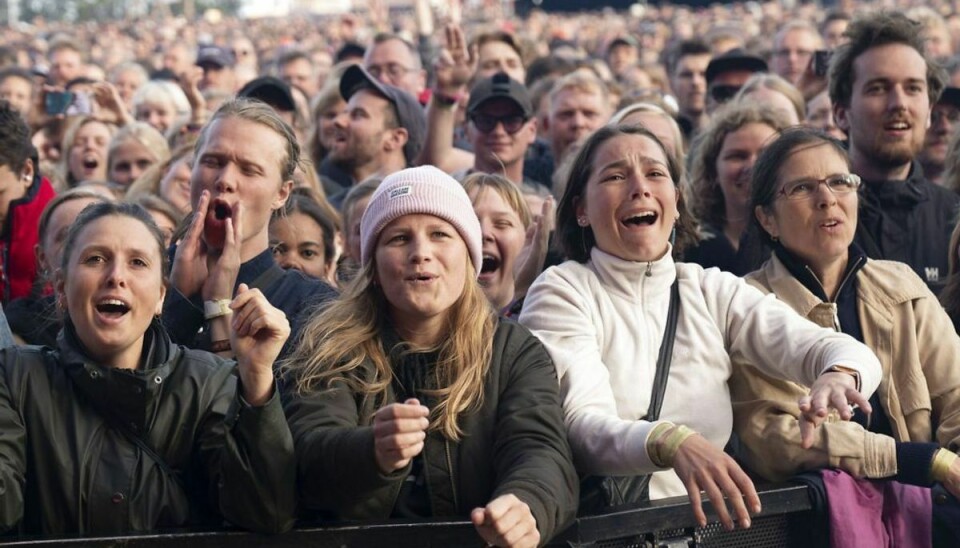 Roskilde Festival overvejer lyntests for COVID-19 på næste års festival. Foto: Scanpix.