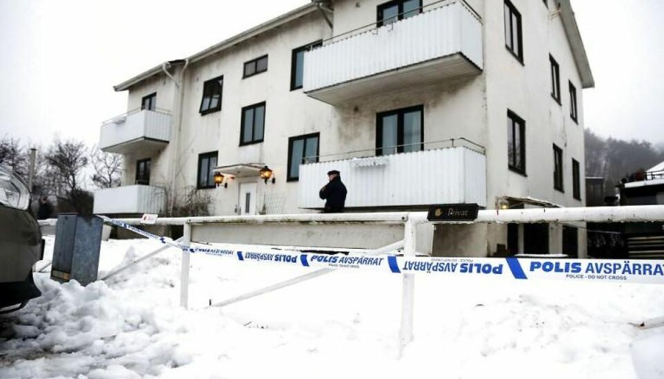 Ansat på flygtningecenter i Sverige dræbt af knivstik Svensk Politi har anholdt en person på et flygtningecenter for uledsagede børn, efter en kvinde blev knivdræbt mandag. Foto: Adam Ihse/Scanpix