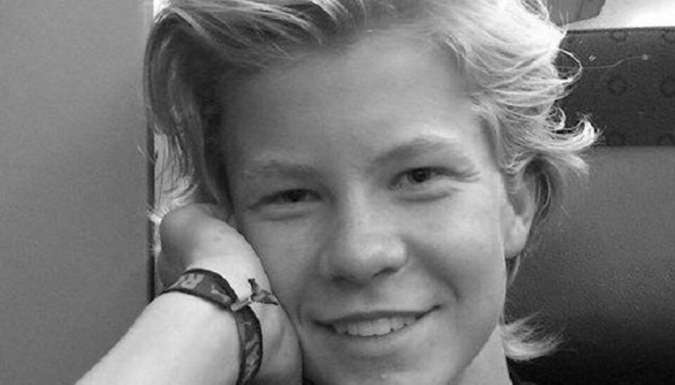 Mathias døde af meningitis: Læger får kritik 16-årige Mathias døde af meningitis. Nu har tre læger fået kritik. Foto: Privat.