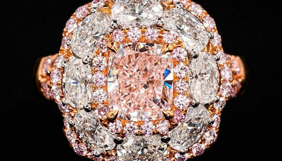 Sådan ser diamanten ud. Foto: Bruun Rasmussen Kunstauktioner