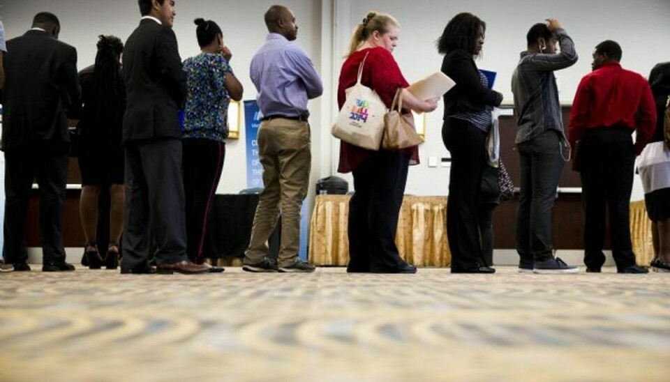 Selvom der var ventet en flad udvikling steg den amerikanske arbejdsløshed i juli. Arkivfoto. Foto: Matt Rourke/AP