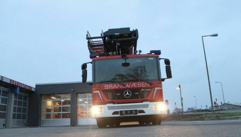 Brandstationen i Ølgod manglede en brandbil. Tyve havde stjålet den. Arkivfoto. Foto: Colourbox/free